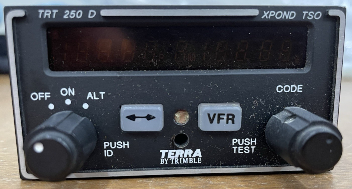 Trimble Terra TRT 250 D Transponder w/ Tray – UNKNOWN CONDITION