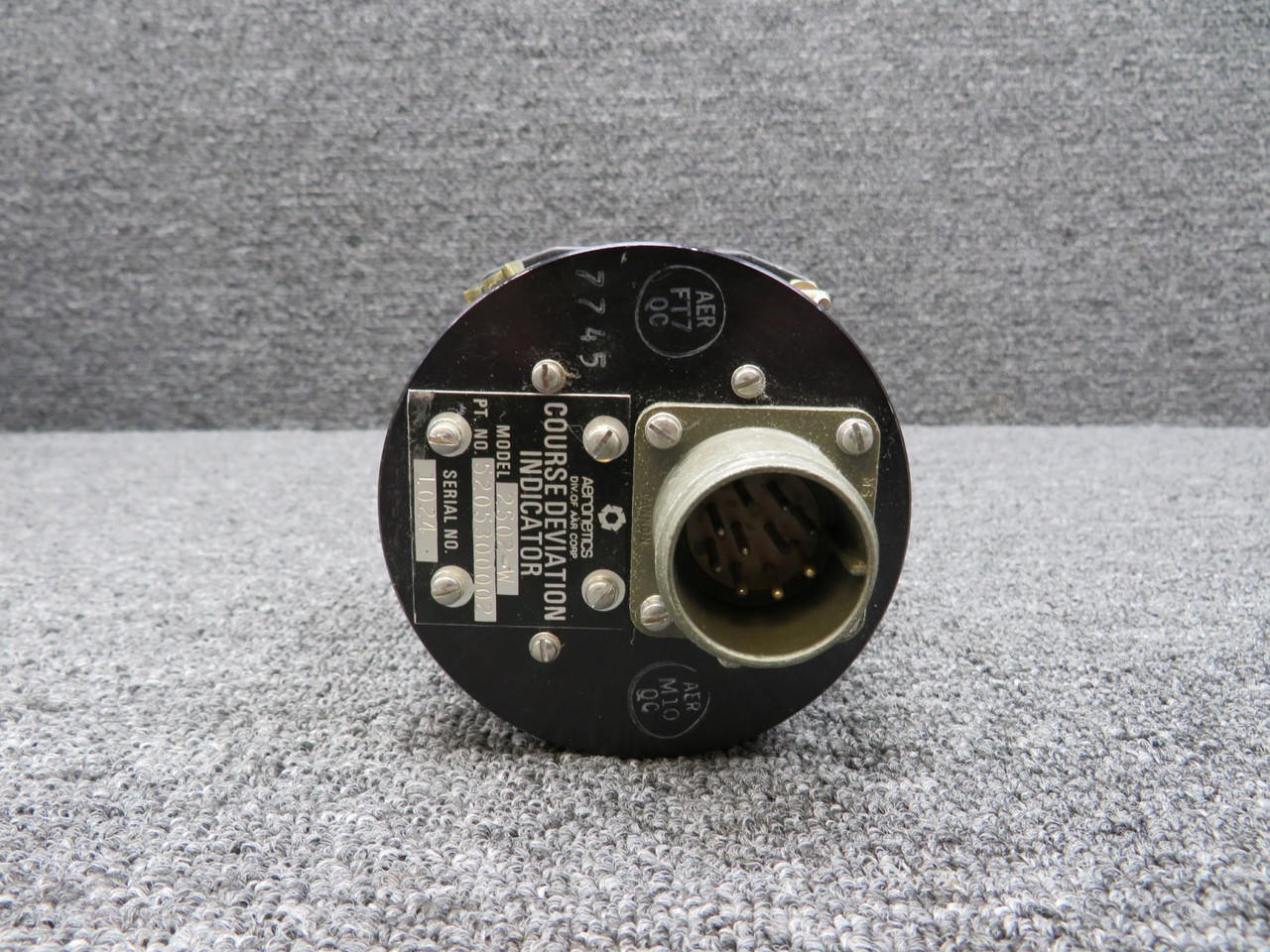 5205300002 Aeronetics 2502-W Course Deviation Indicator