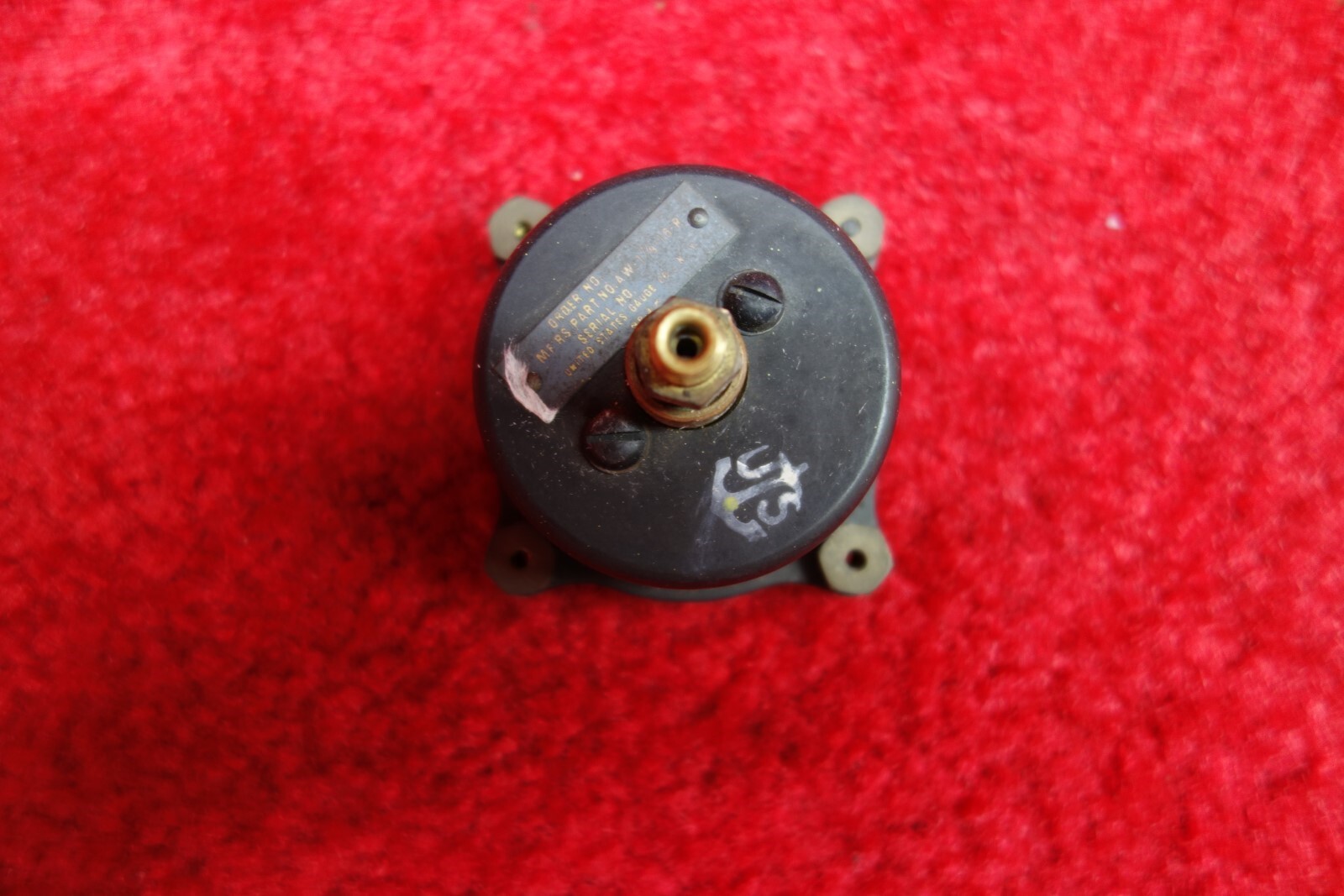 United States Gauge De-Icer Gauge PN AW-17/8-16-R
