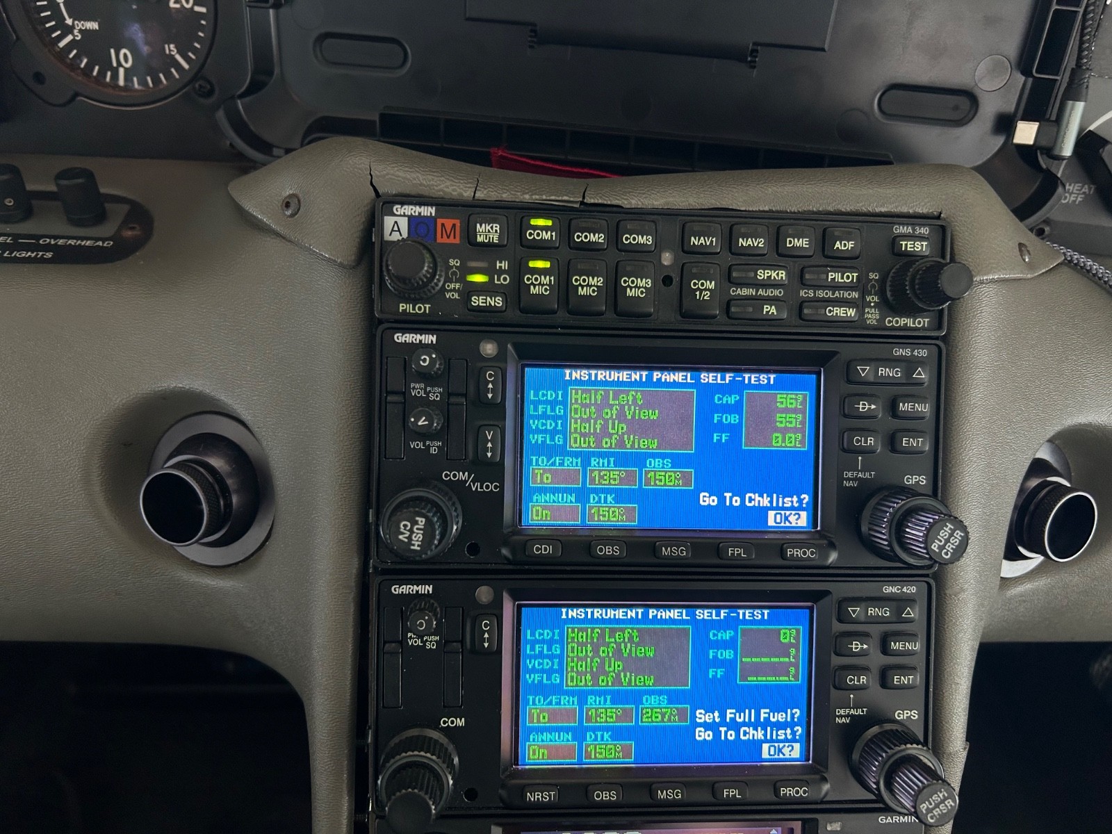 Garmin 420W GPS/NAV/COM