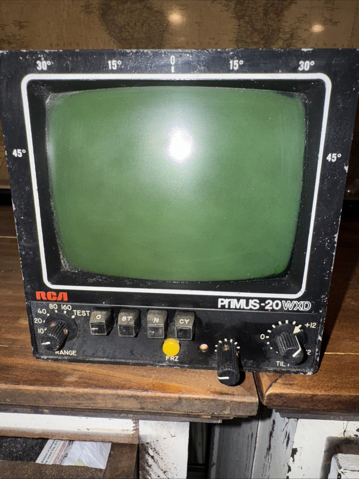 RCA Primus 20 WXD Digital Radar Indicator MI-585192