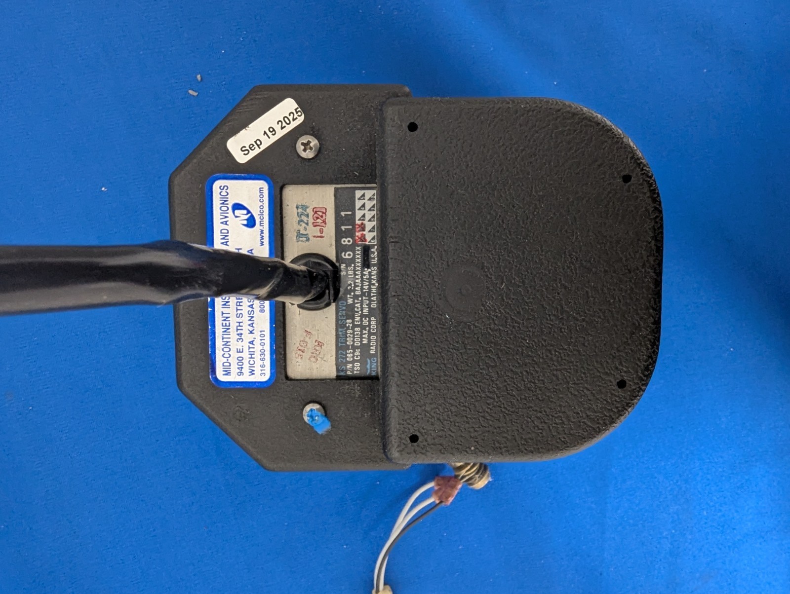 Mooney Autopilot Trim Servo PN: 065-0029-28 SN:6811
