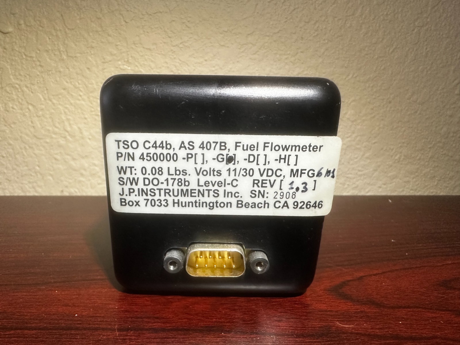 JPI FS-450 fuel scanner indicator only gravity fed aircraft guaranteed 30 days