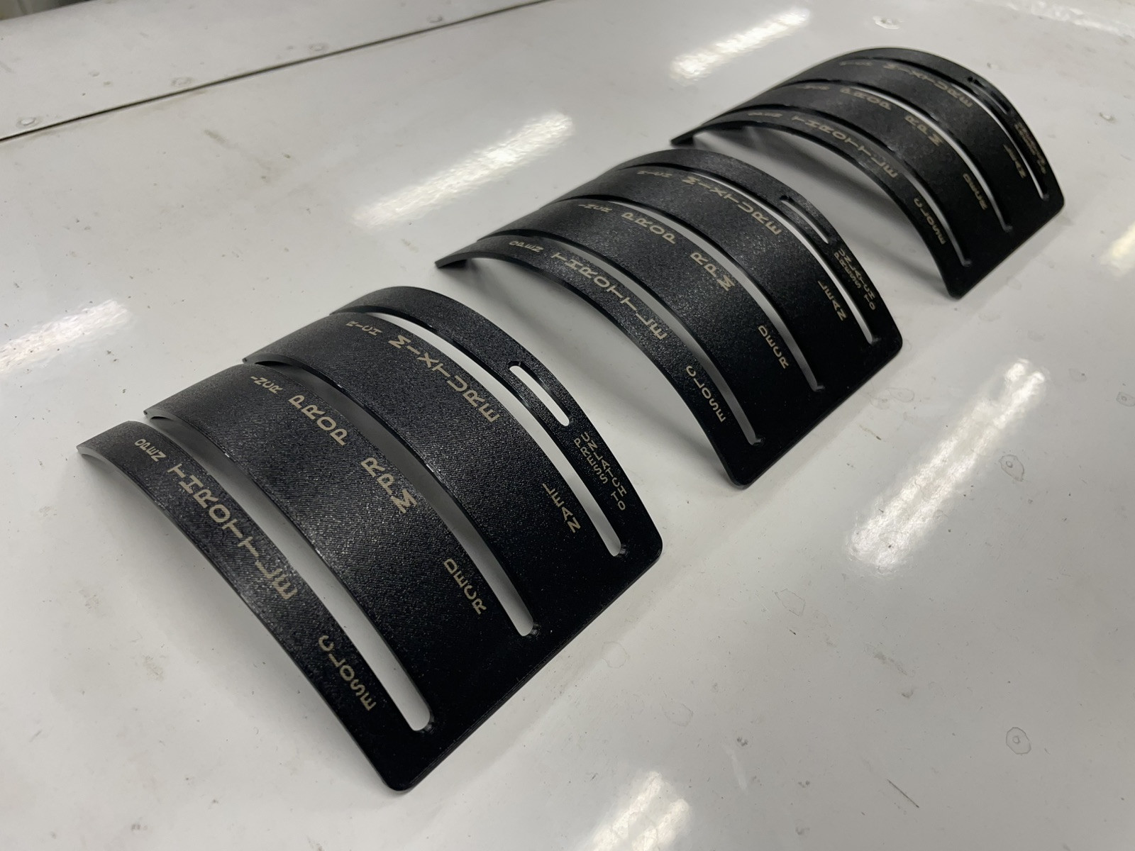 PN: 69669-44 PIPER PA 32 ENGINE CONTROL PLATE