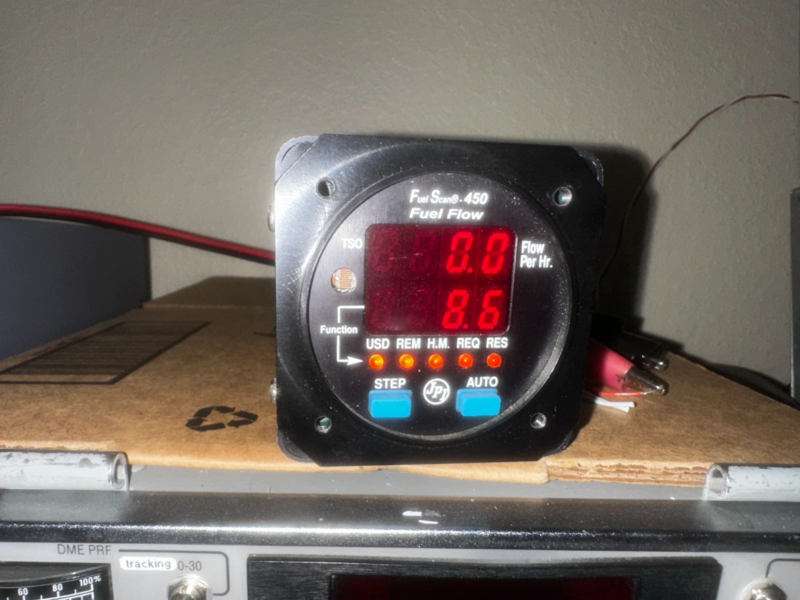 JPI FS-450 fuel scanner indicator only gravity fed aircraft guaranteed 30 days