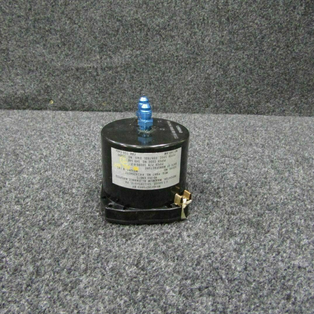 AW2829AE02 (Alt: 50099-4-2) US Gauge Max Allowable Airspeed Indicator (C20)