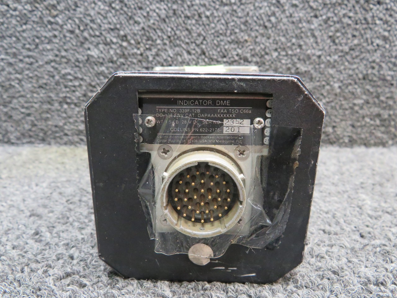 622-2175-201 Collins DME Indicator (Volts: 28)