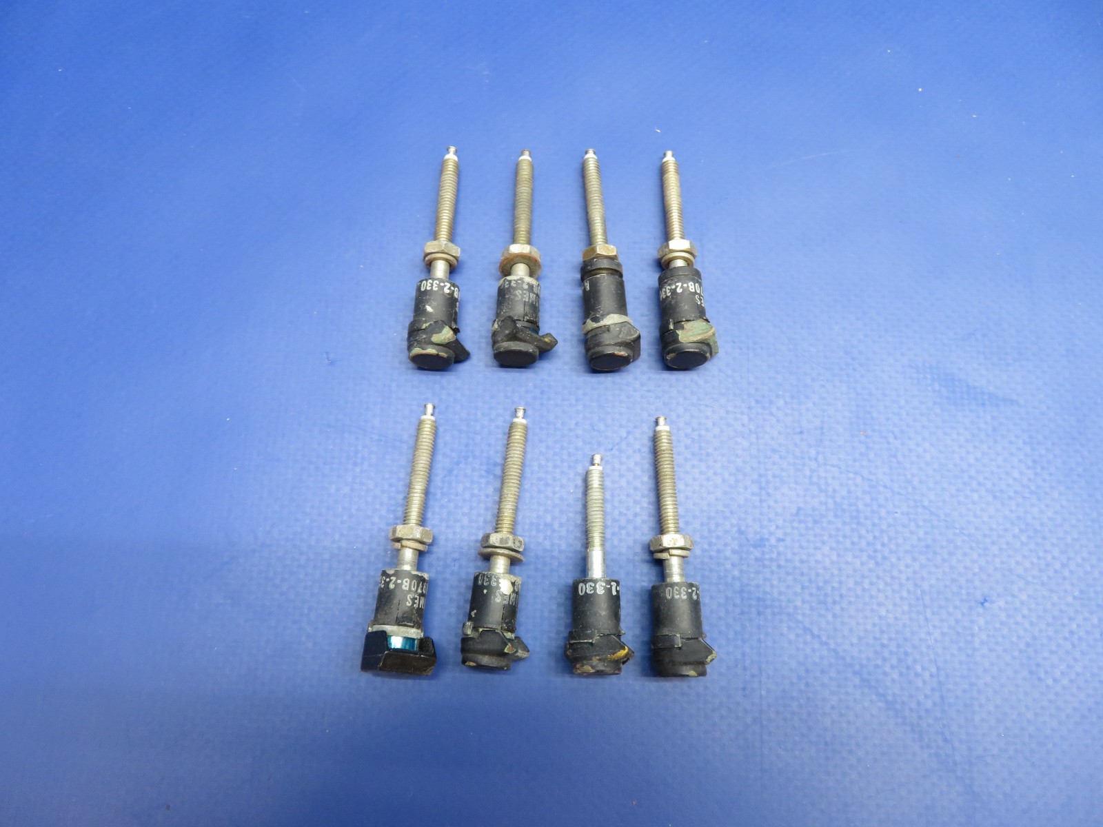Grimes Instrument Panel Post Lights P/N A-8970B-2-330 LOT OF 8 (0126-1803)