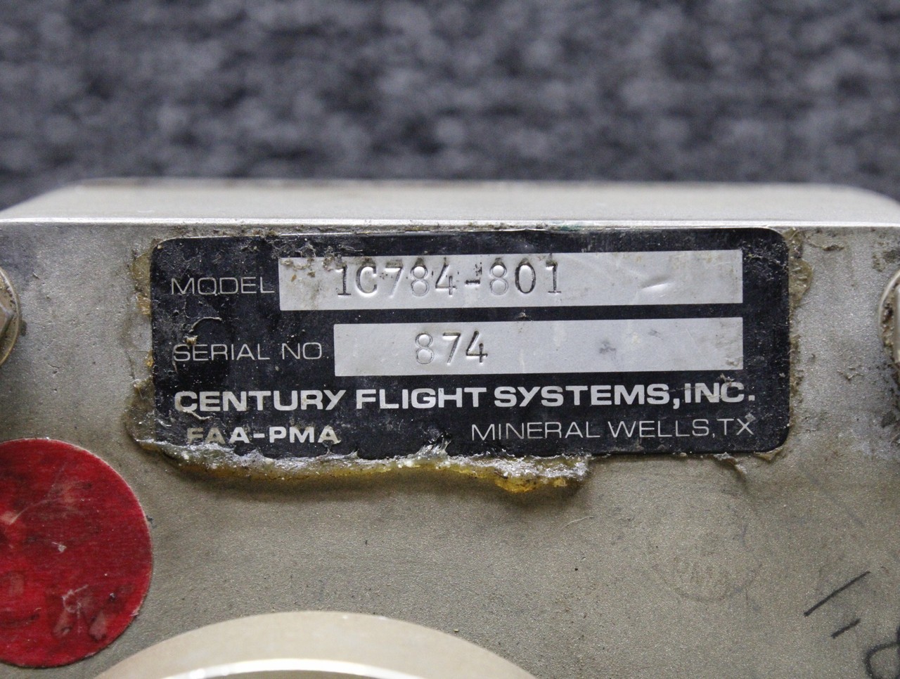 1C784-801 Century Flight Systems Yaw Servo Assembly (Volts: 14)