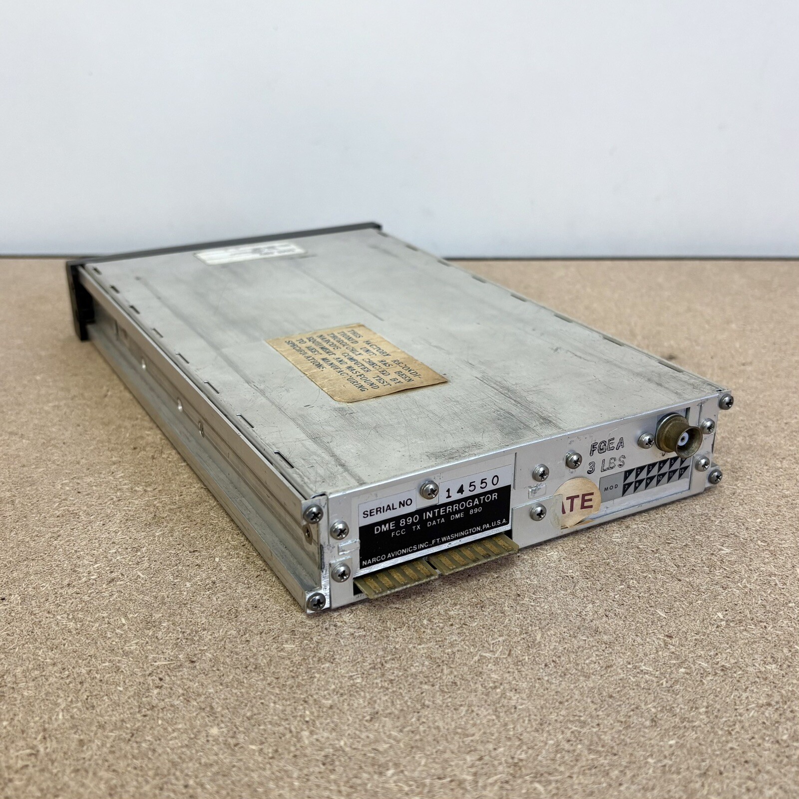 Narco DME 890 Interrogator – Needs Repair
