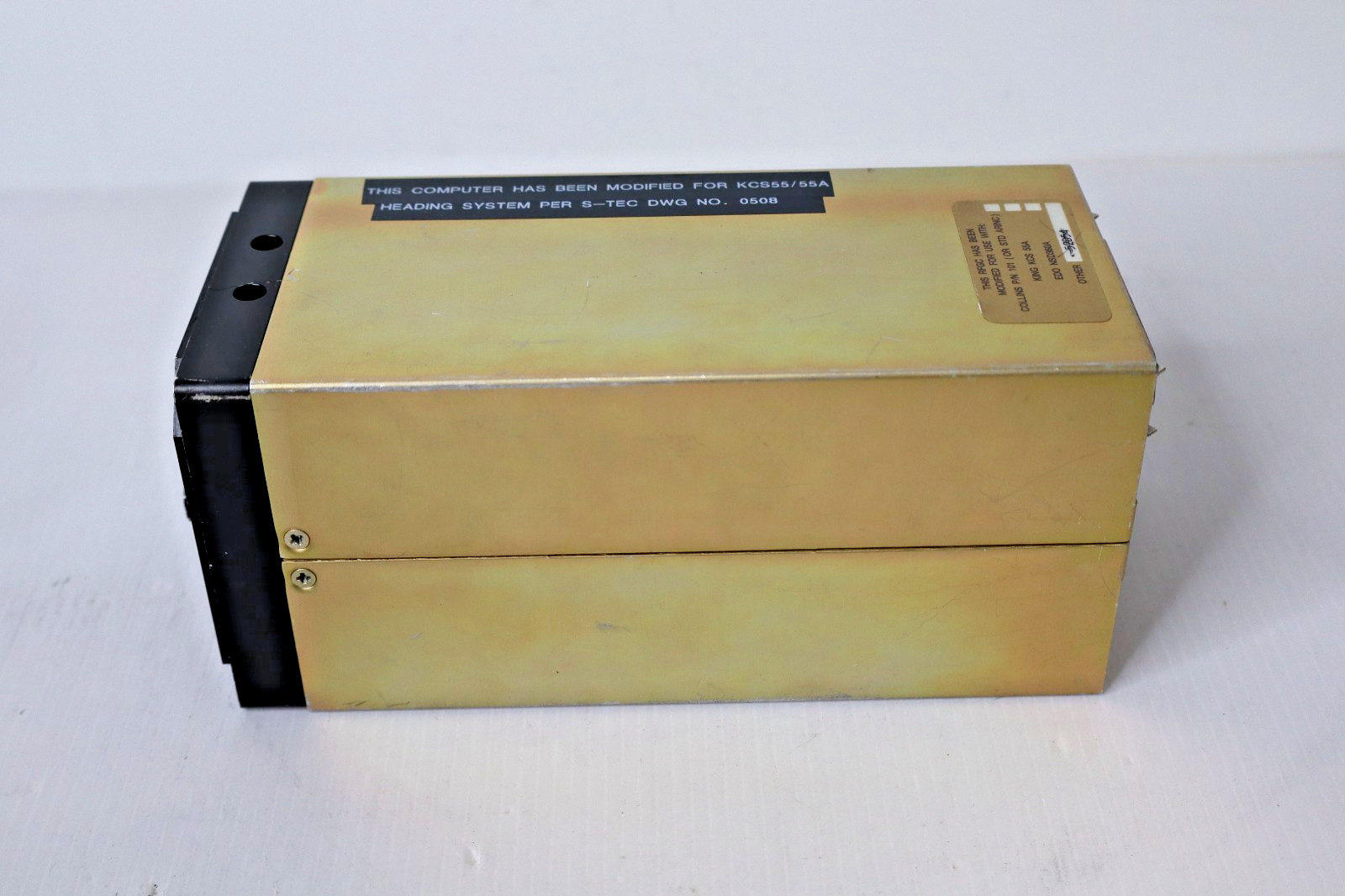 S-TEC 0131-0-0 Autopilot Head (14 VDC) for KCS55/55A Heading System
