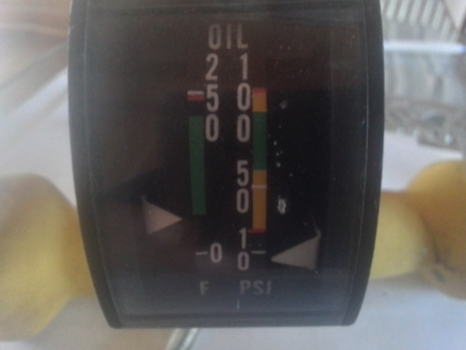 Bellanca Edo-Aire 1U078 Oil Temperature & Oil Pressure Gauge, P/N: 1U078-101-8