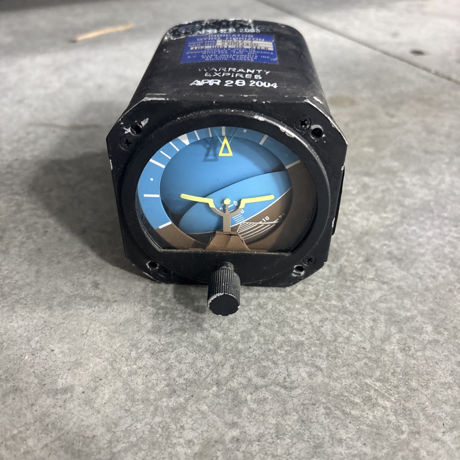RC Allen Horizon Indicator Gyro P/N RCA22-7 See No.871528 102-0041-04