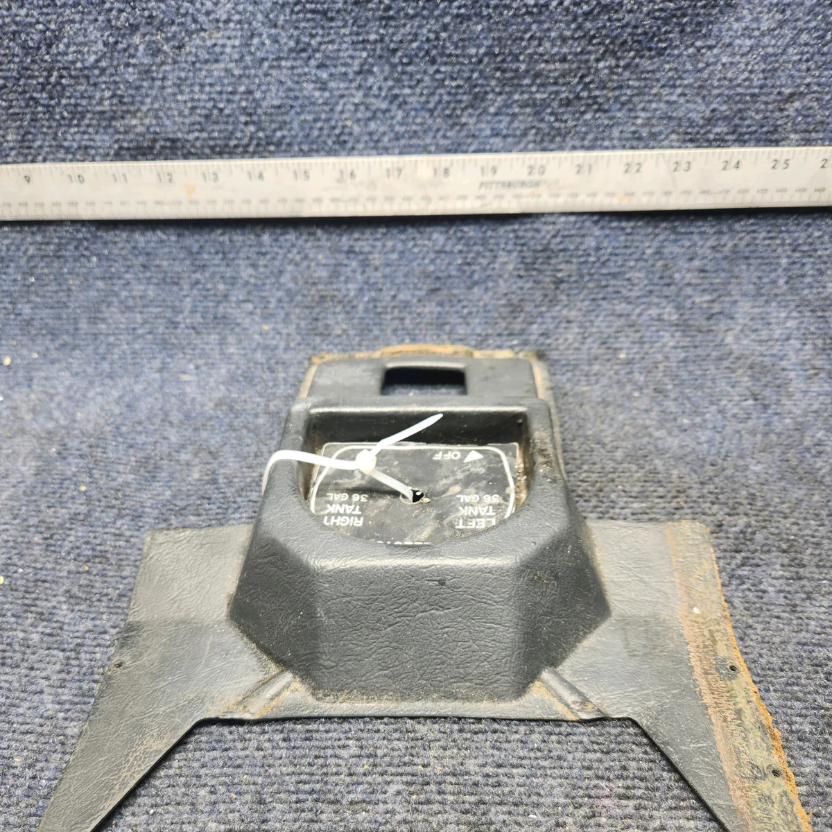 610263-001 | Mooney M20K | Fuel Selector Interior Trim Cover