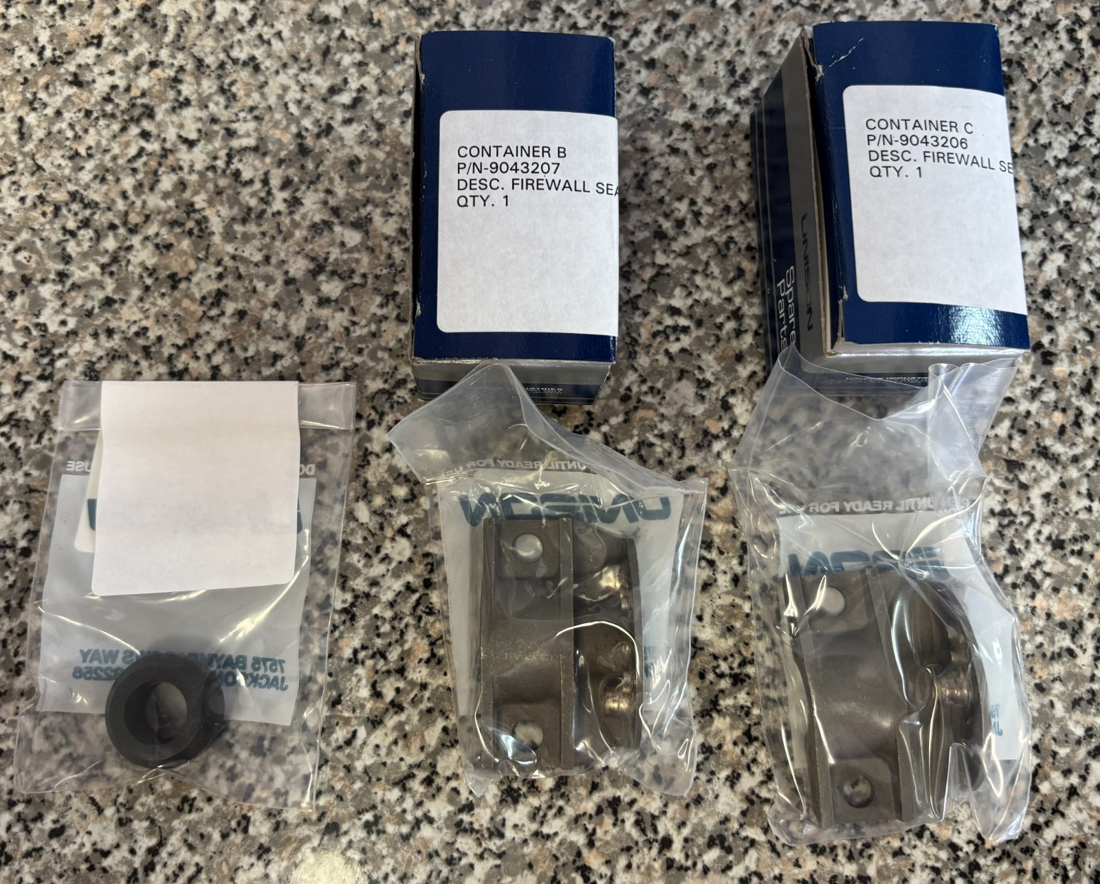 Unison 9043205 Firewall Seal Kit GE CF6-50 NEW FAA 8130-3 PMA
