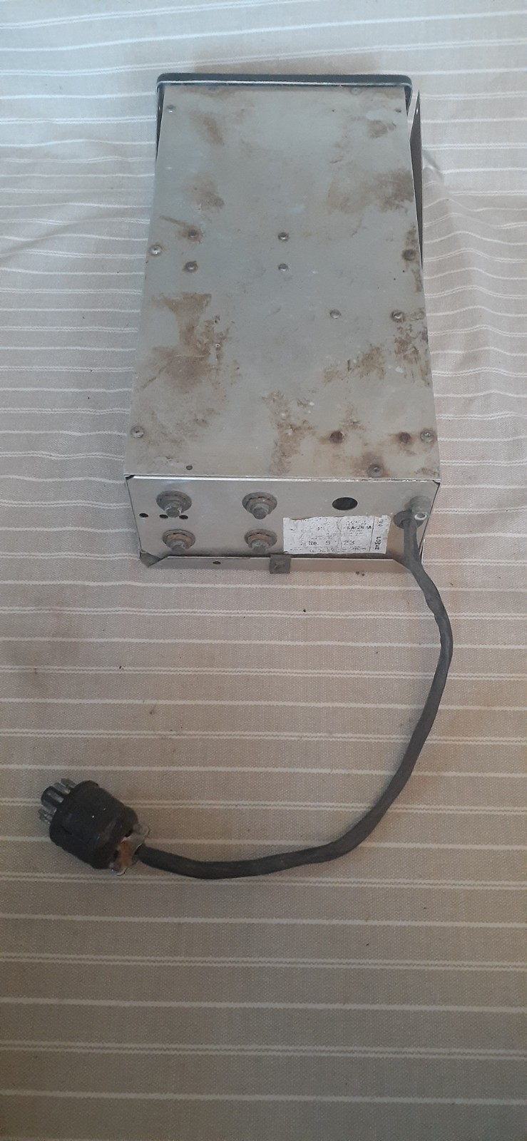 Vintage Genave Alpha/200A Aircraft Navigation & Communications Radio, Untested