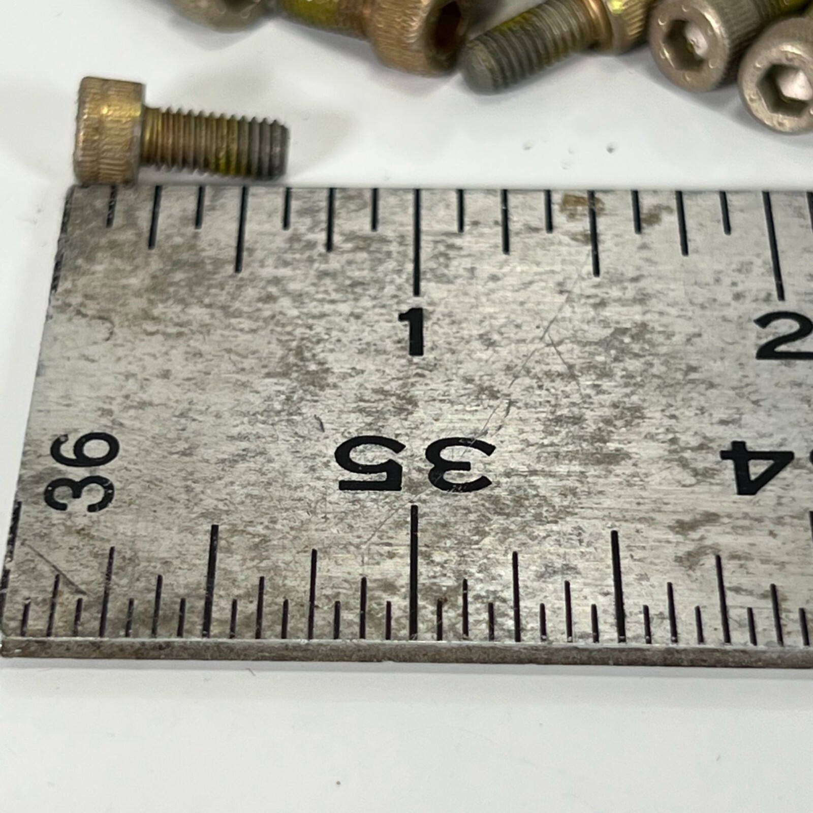 Screw Self Locking 1/2″L Alloy Steel Hex Cap Socket Head Aviation Part Lot 100