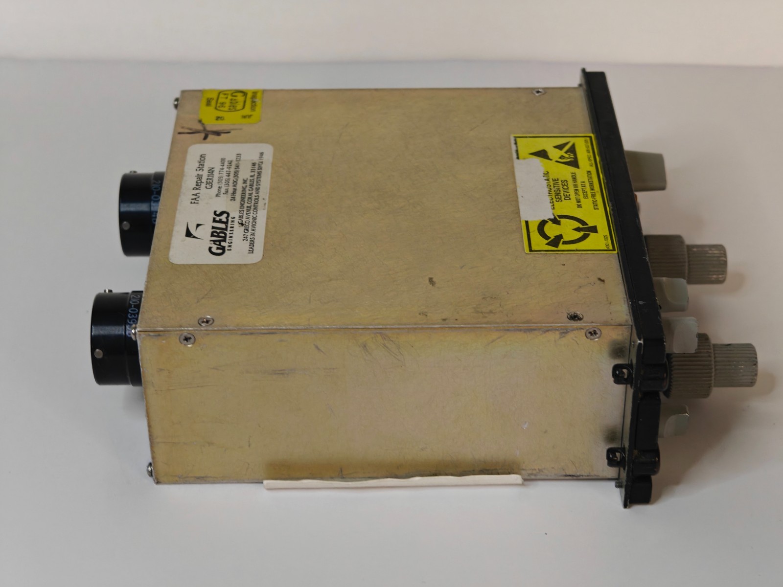 Gables G7130-02 XPDR/TCAS Control Head – AS REMOVED