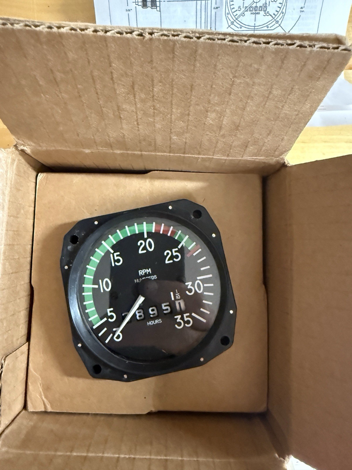 Piper Arrow Tachometer PA28R-200