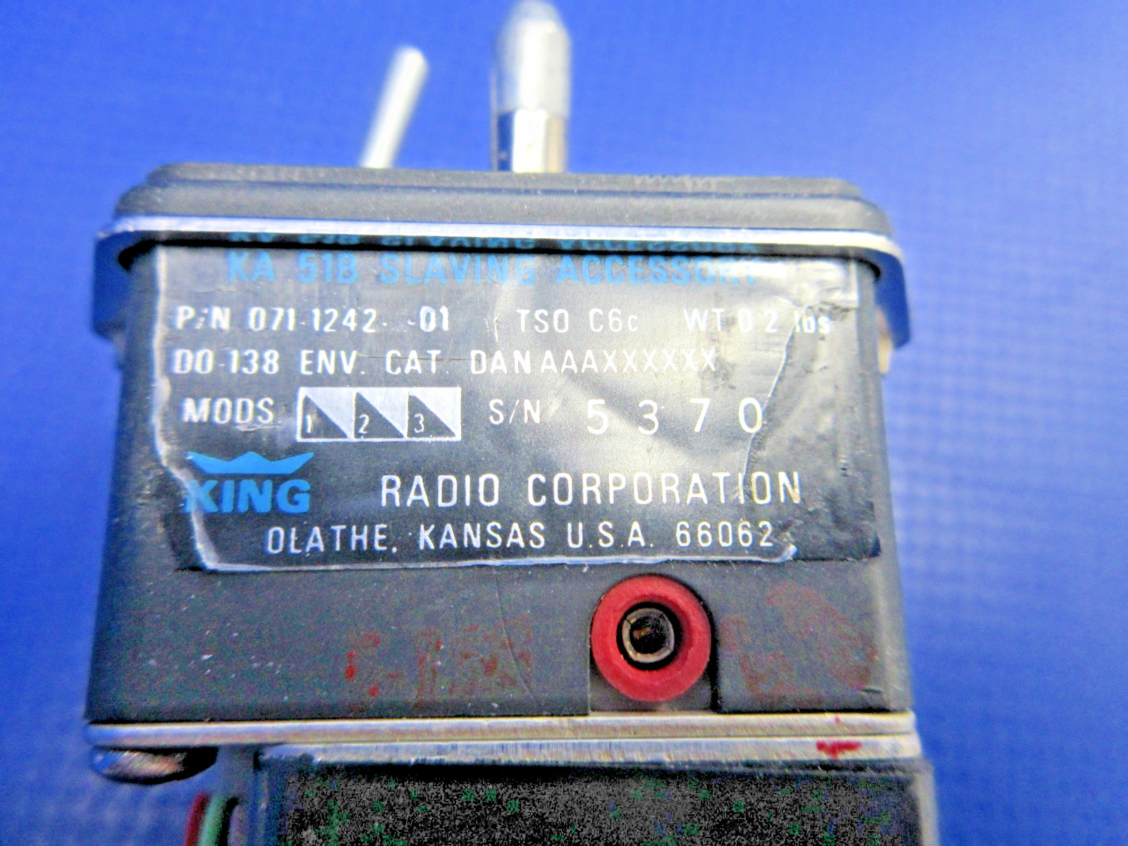 Cessna 310J King KA5/B Slaving Accessory 28V 071-1242-01 WARRANTY (0825-986)