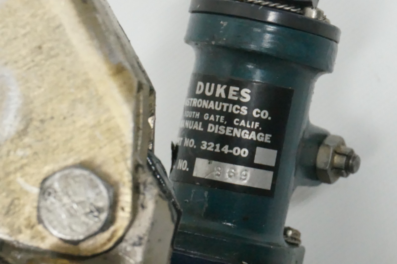 Mooney Dukes Electric Gear Retraction Actuator, 95058-503 / 4196-00-10 / 4209-00
