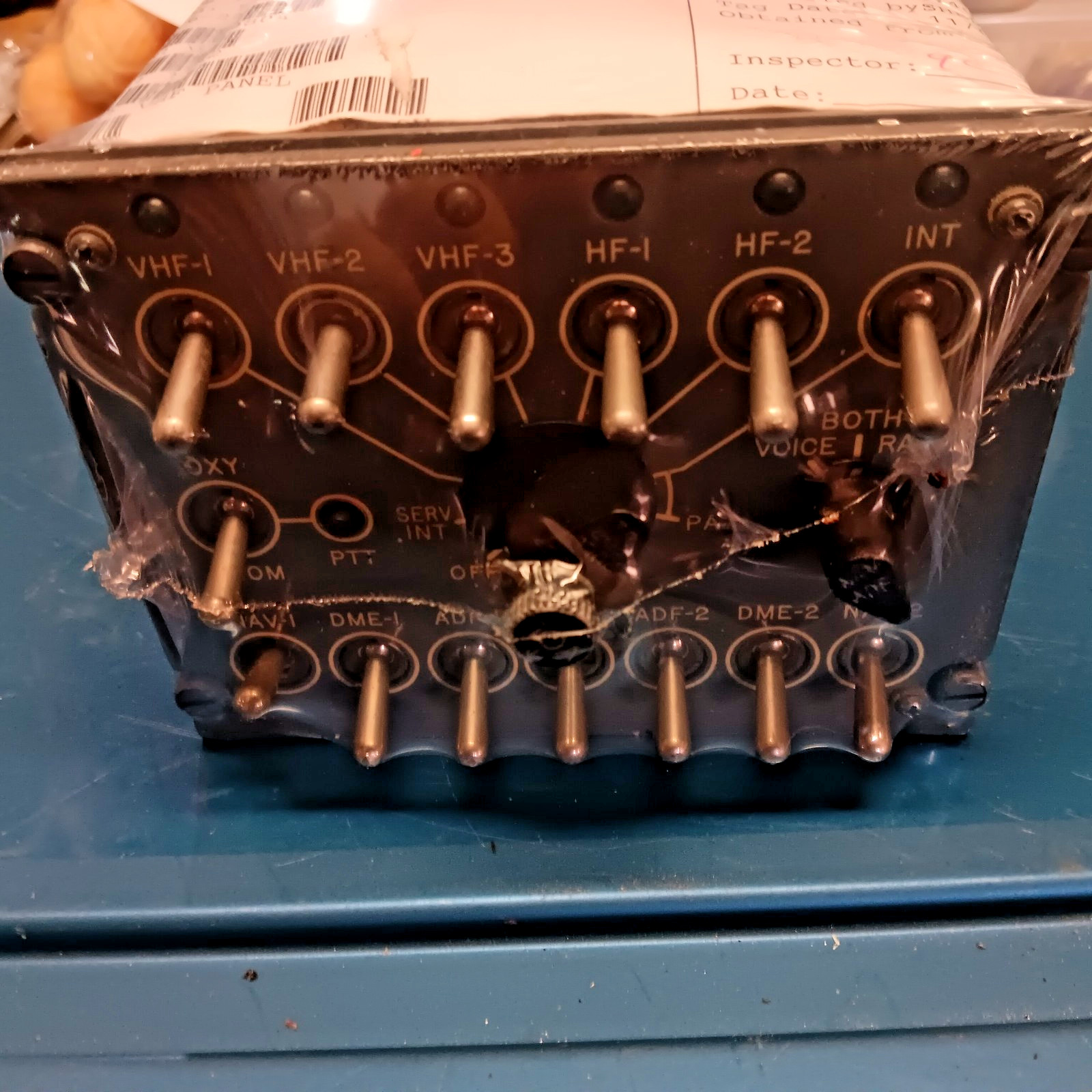 G-1980A GABLES ENGINEERING VHF PANEL W/PAPERWORK FREE SHIPPING