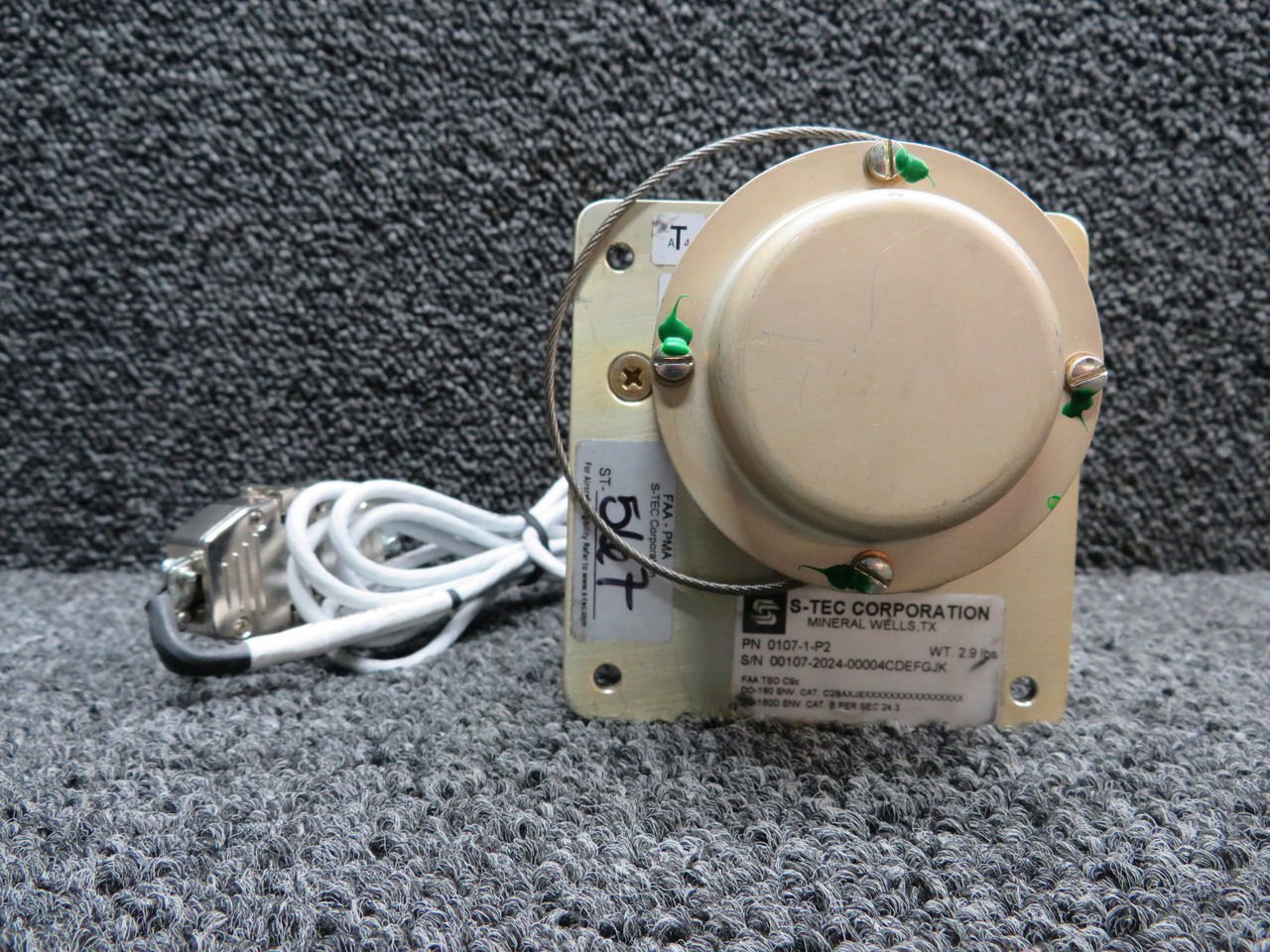 0107-1-P2 S-Tec Autopilot Pitch Servo Assembly (Volts: 14)