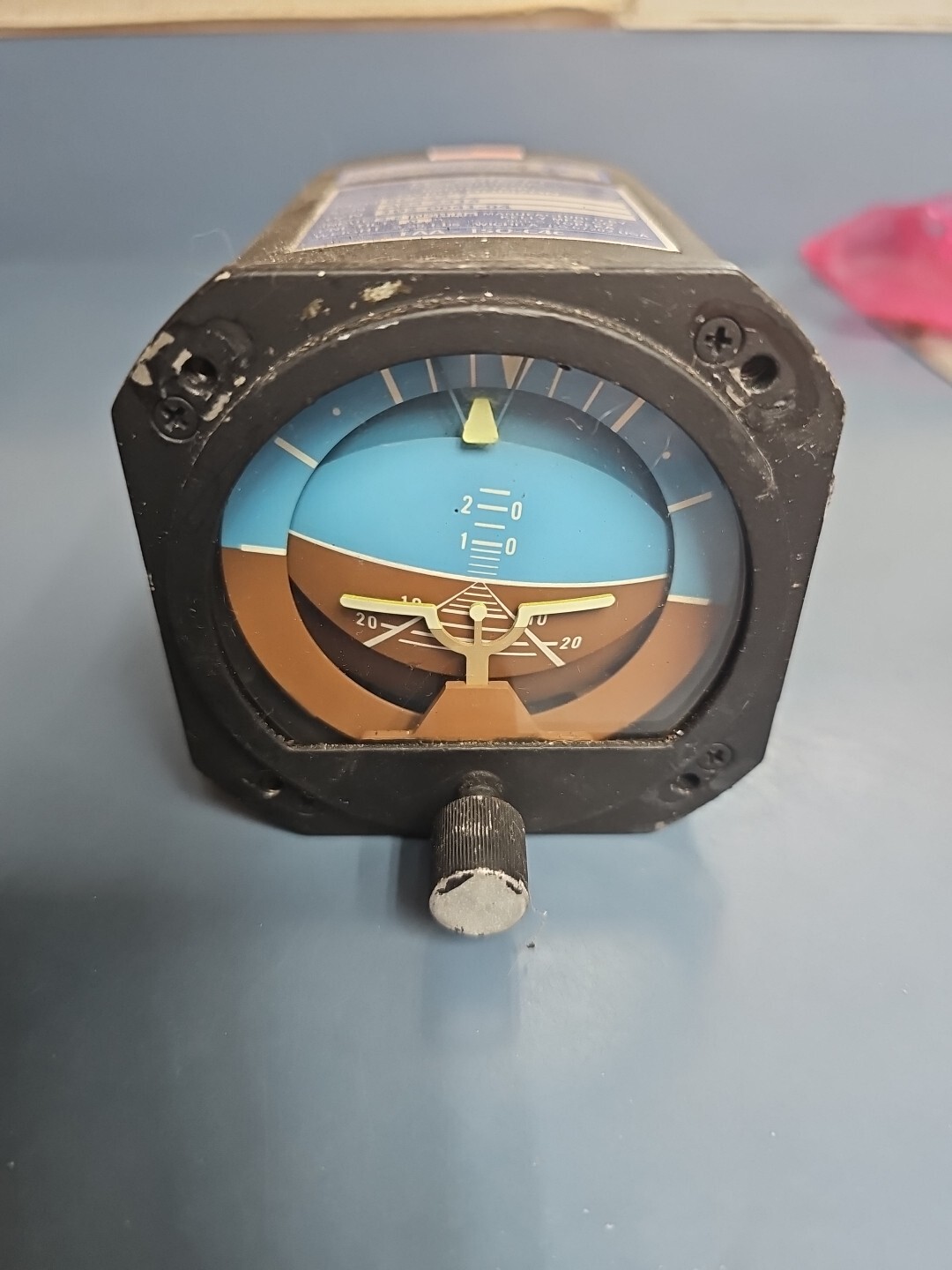 RC Allen Attitude Indicator Gyro Horizon P/N 102-0041-04 RCA22-7 