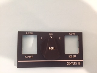 Century IIB Auto Pilot Panel with ROLL Knob