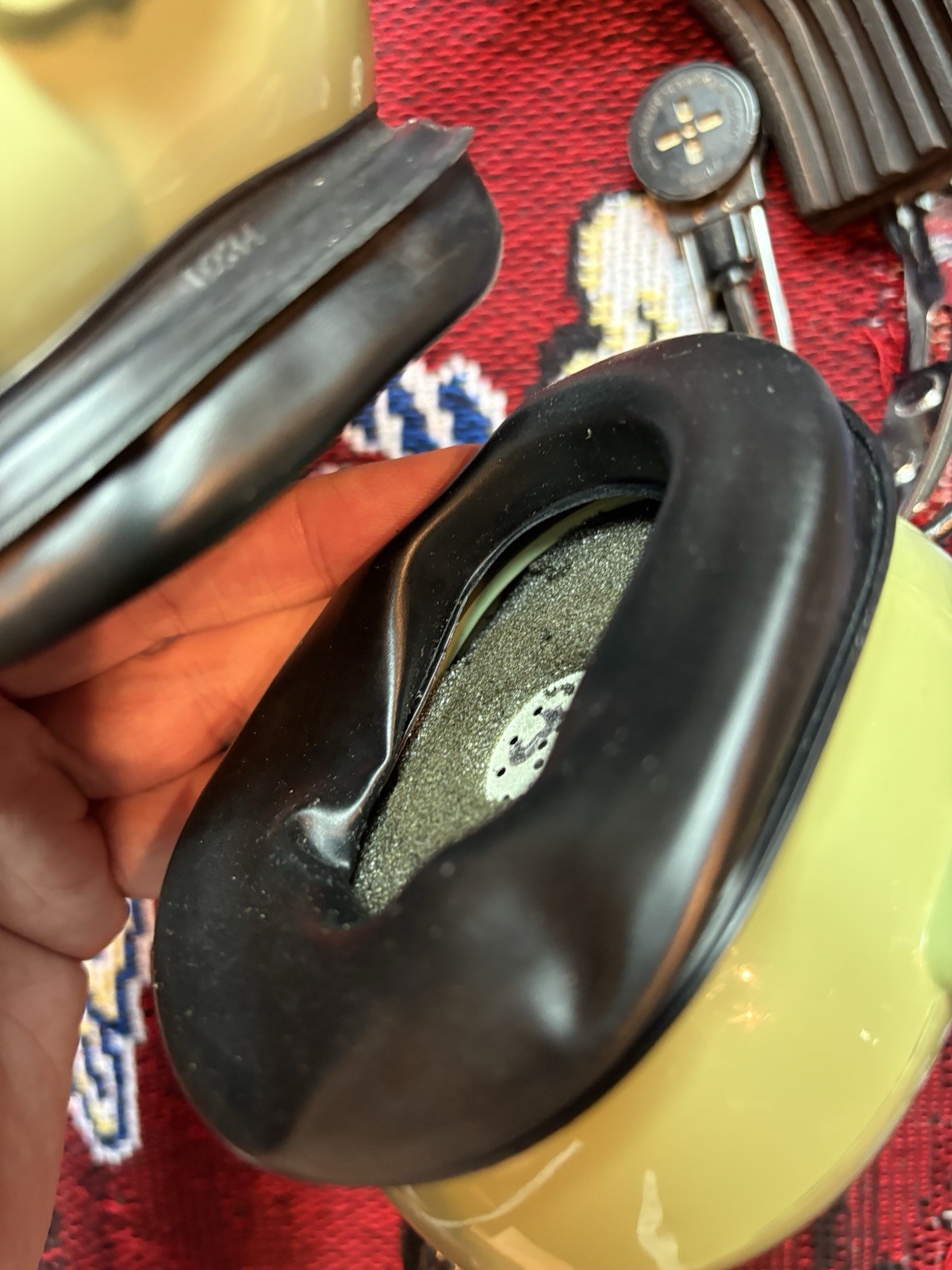 Vintage David Clark H10-56 Aviation Headset with Microphone *READ*