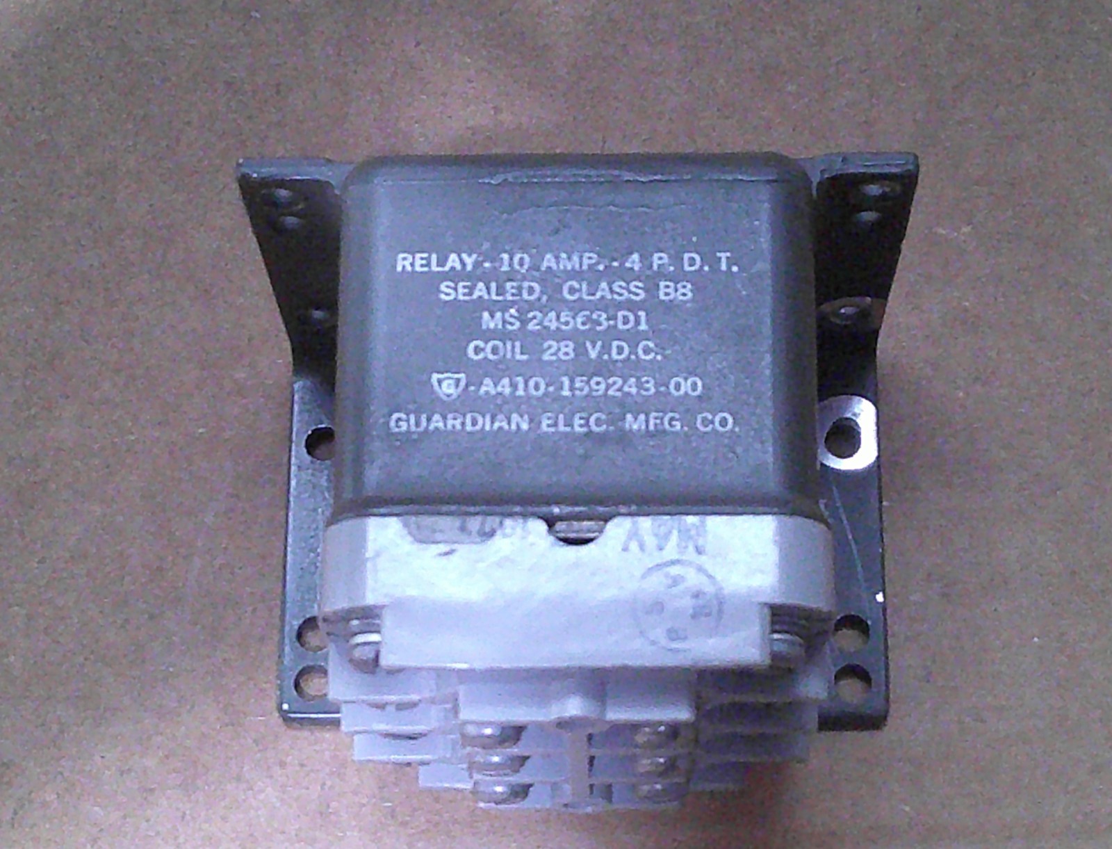 Leach International Relay P/N MS24568D1 Servicable