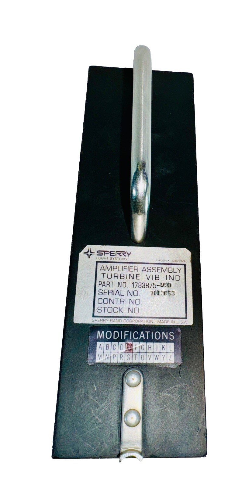 1783875-990 Honeywell Sperry ‘TVI’ Turbine Vibration Indicator Amplifier