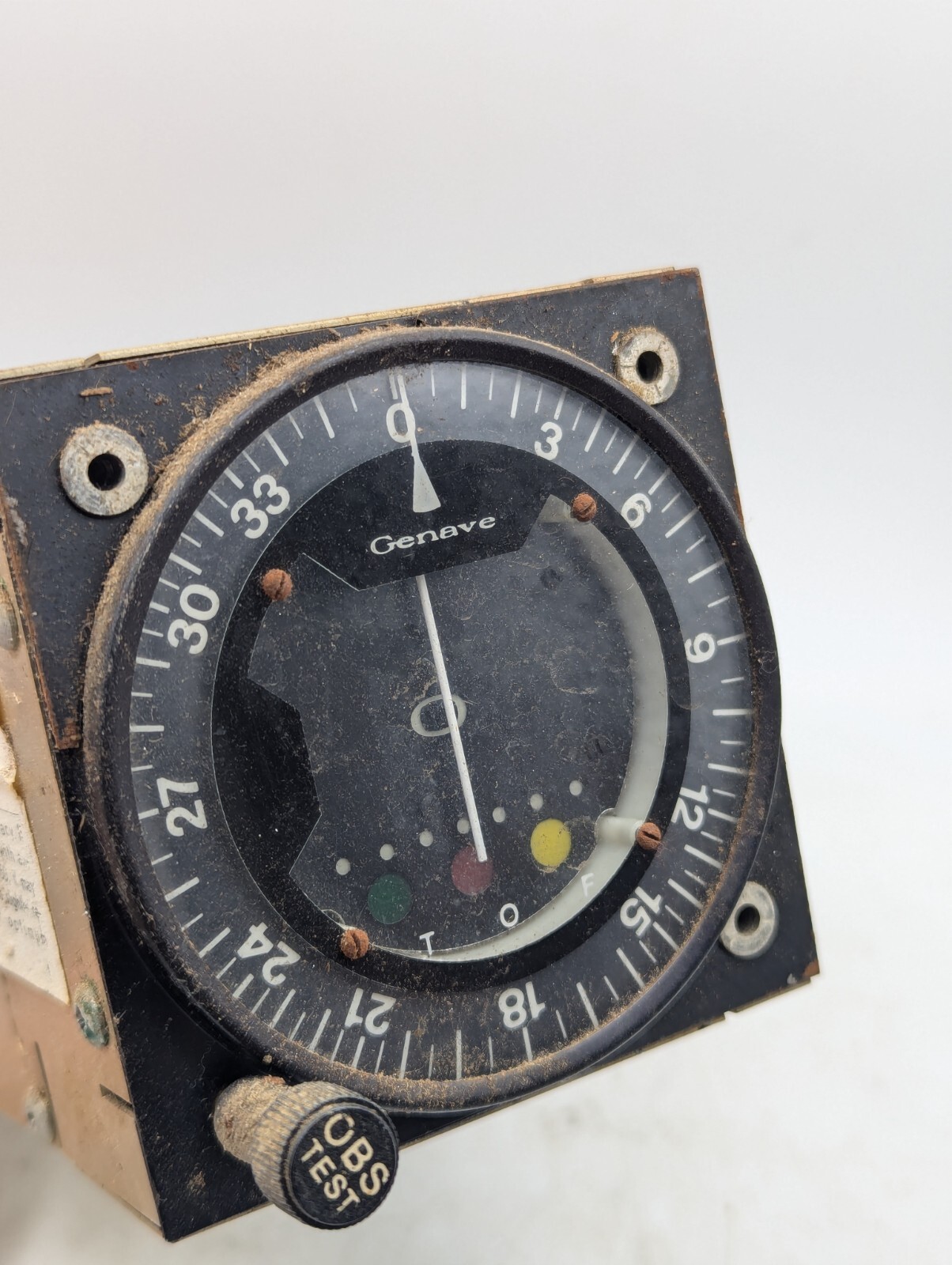 Genave Theta/100 Converter Indicator, For Use With Alpha/365, Untested