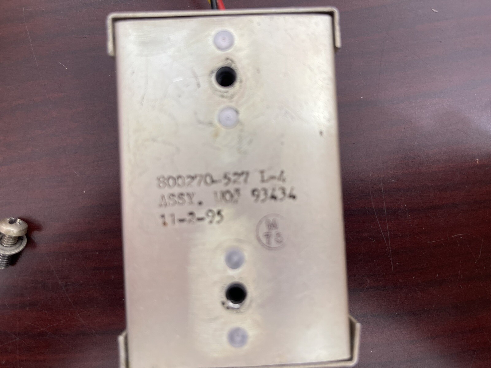 Mooney Boost Pump Regulator 800270-523M