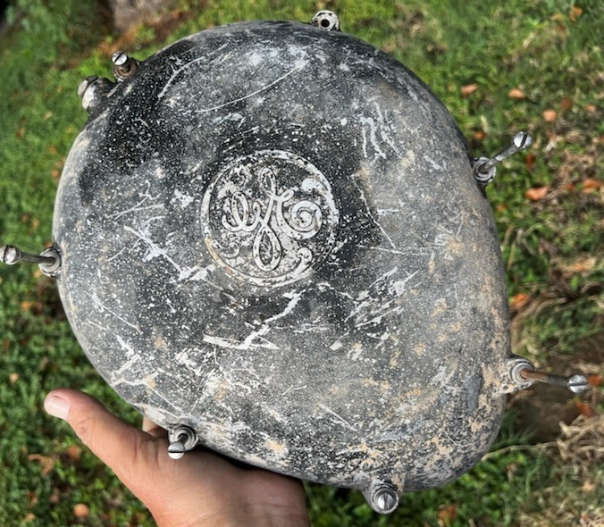 WWII General Electric “Mickey Mouse” Magneto COVER Pratt & Whitney R-2800 CORE
