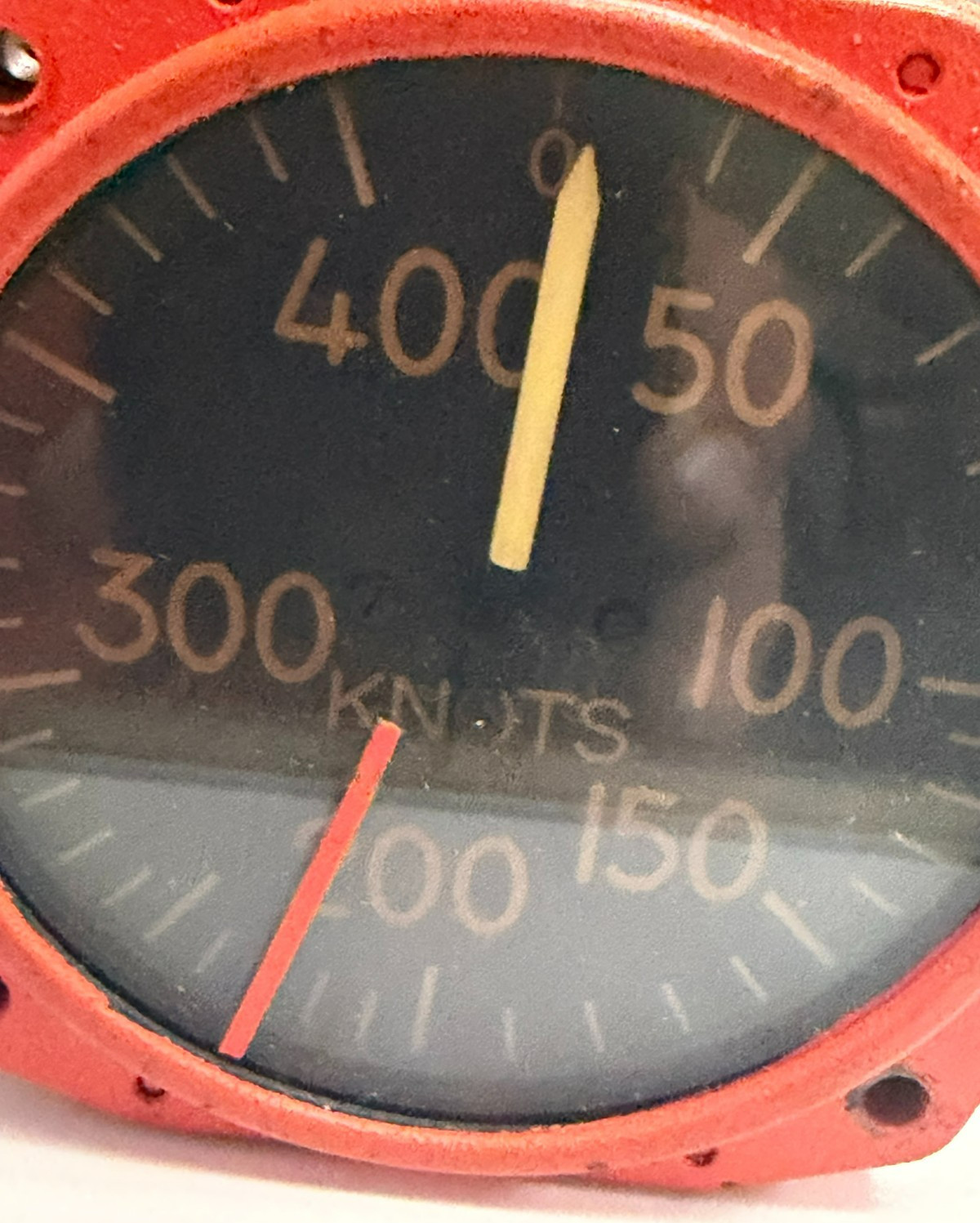 Vintage Military Aircraft Pitot Static U.S. Gauge Airspeed Indicator AN5861W2