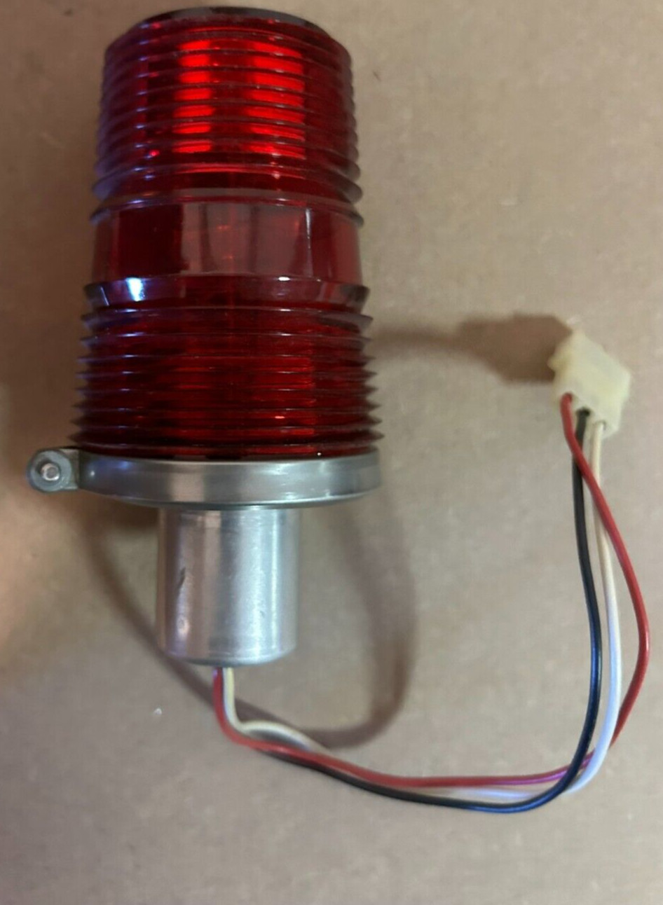 A432 Flash-Tube Beacon Light Head Assembly with Unused R4321A Flash Tube