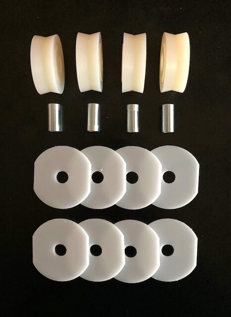 CESSNA SEAT ROLLER KIT – 1 – FAA/PMA Approved!