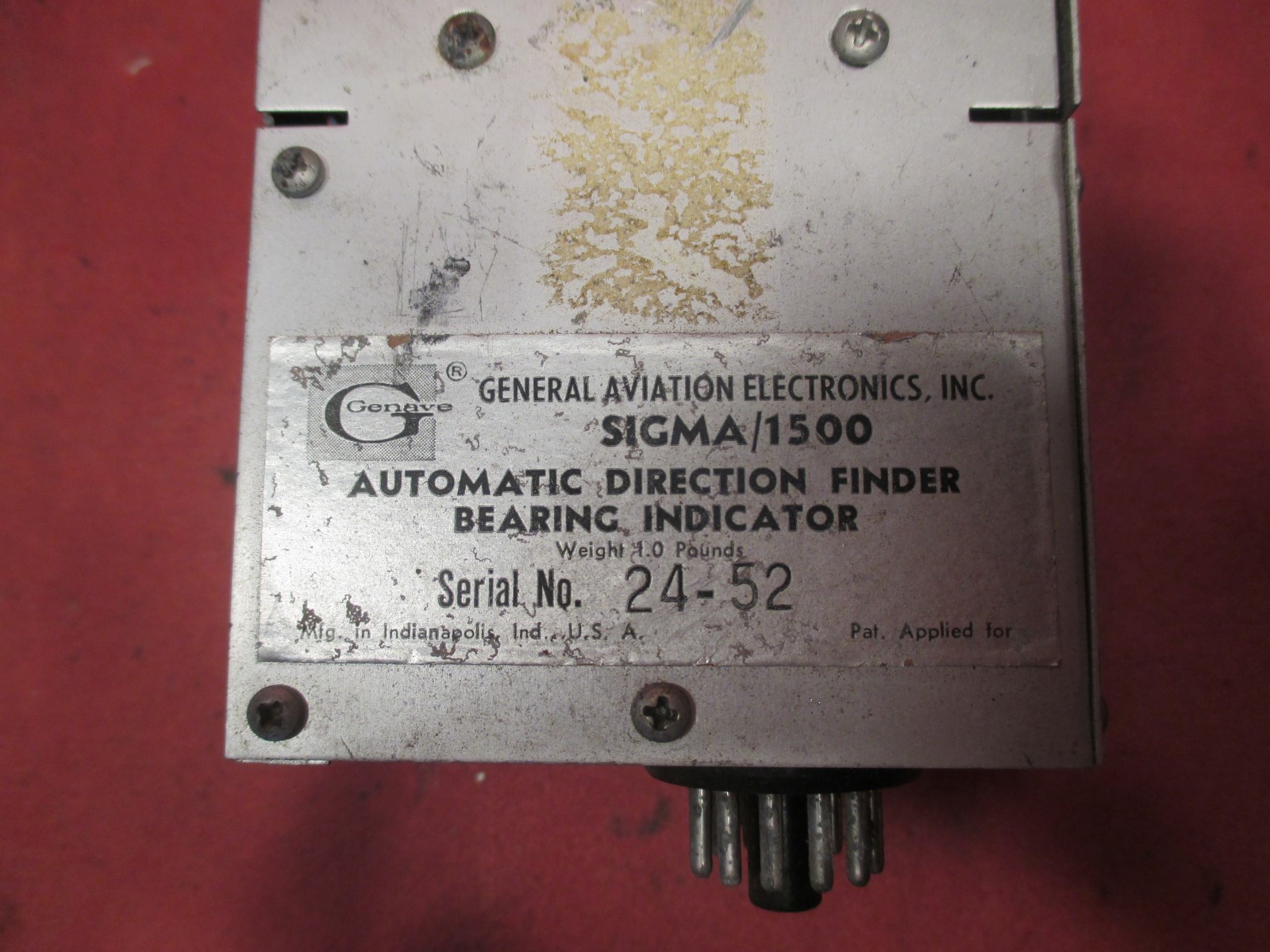 Genave Direction Finder Bearing Indicator Sigma/1500