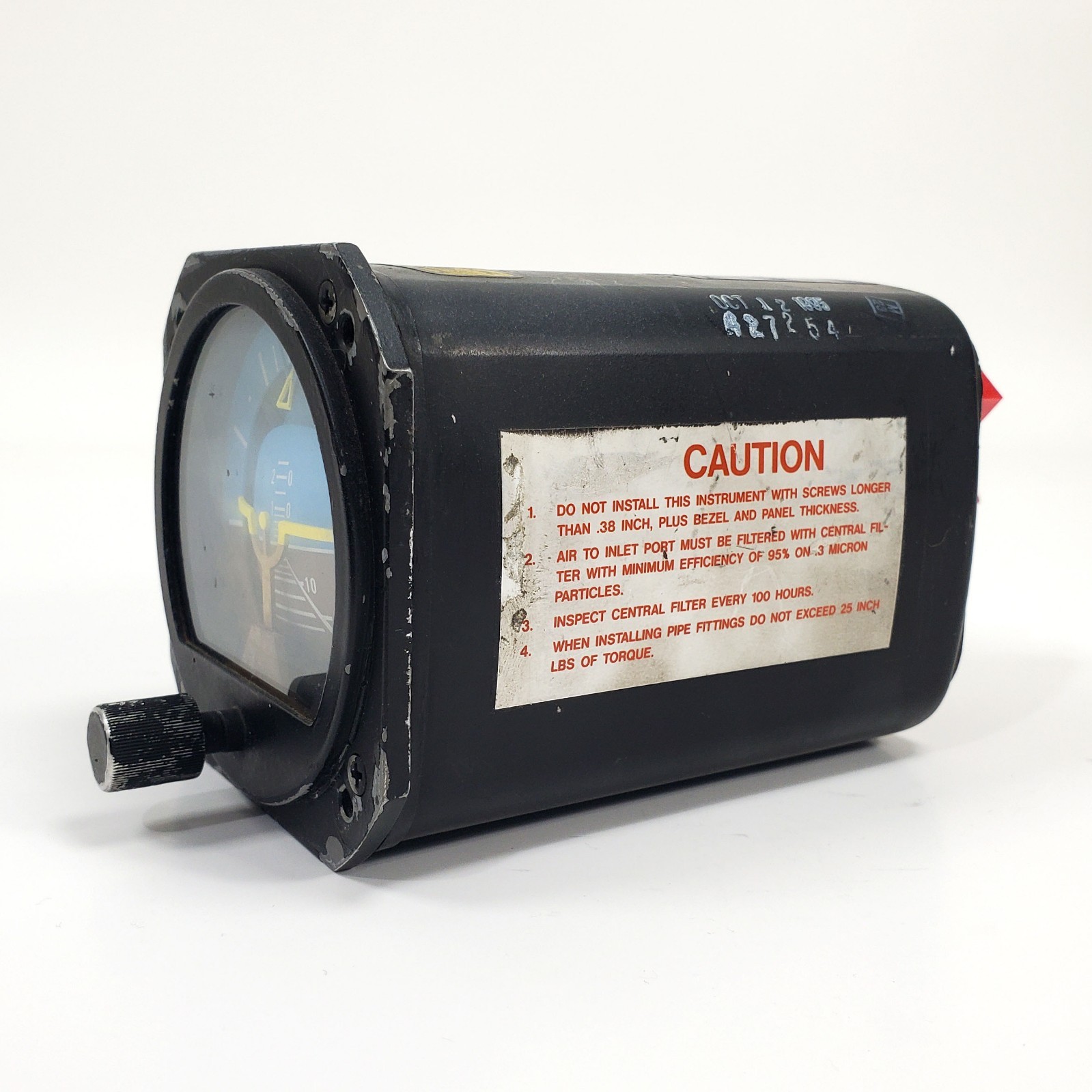 Horizon Gyro Indicator RCA22-7 – 102-0041-04 – Removed Working