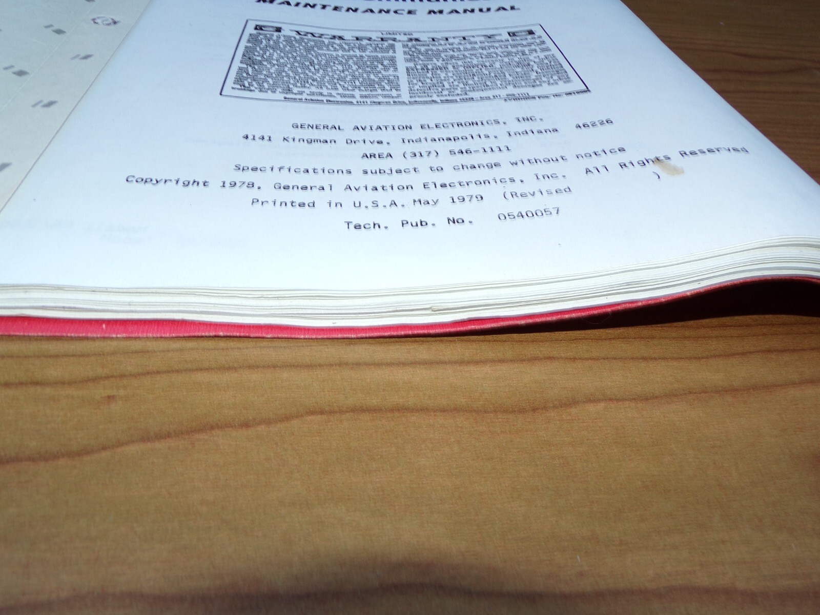 Garmin Genave GA/1000 Manual