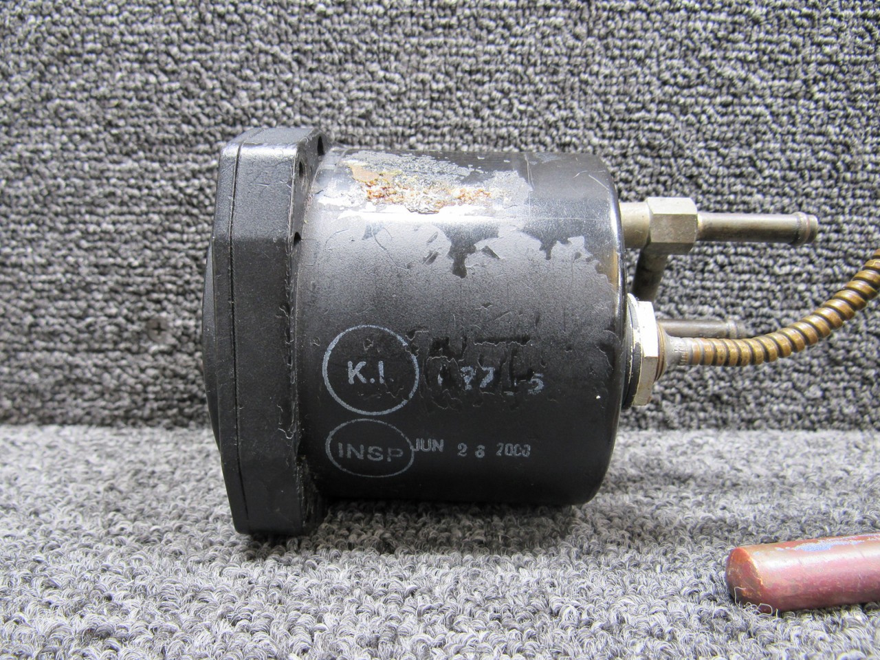 C661045-0313 Cessna 421C True Airspeed Indicator with Probe (40-260 Knots)