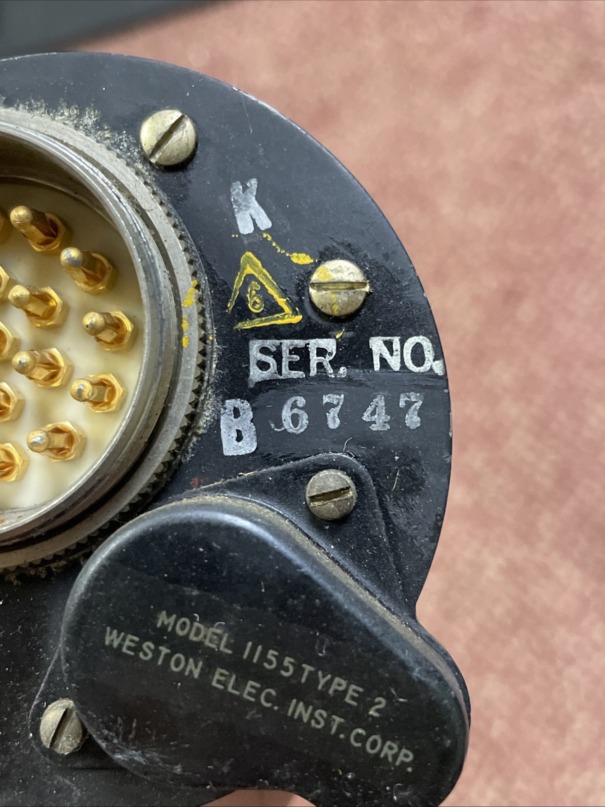 Weston 1155 VOR/LOC Course Indicator PN 16706