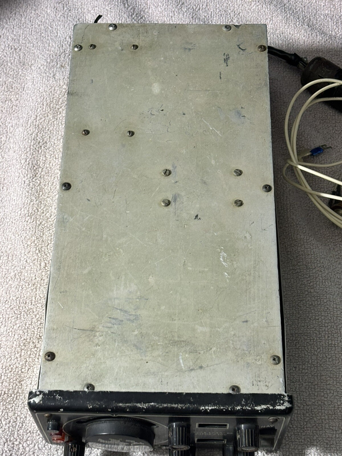 GENAVE ALPHA/200 NAV-COM AIRCRAFT RADIO – Untested Sold As Is For Parts