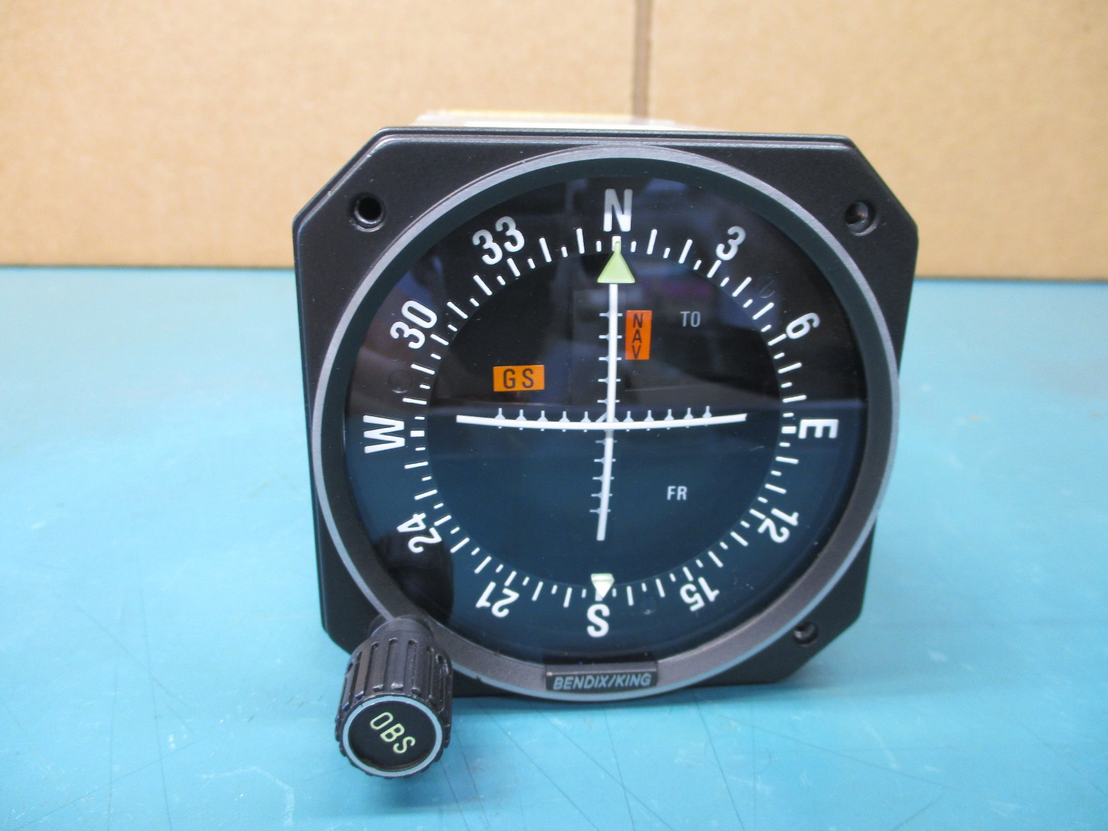 King KX 155 NAV/COM GS radio 14V & KI 204 VOR LOC GS indicator