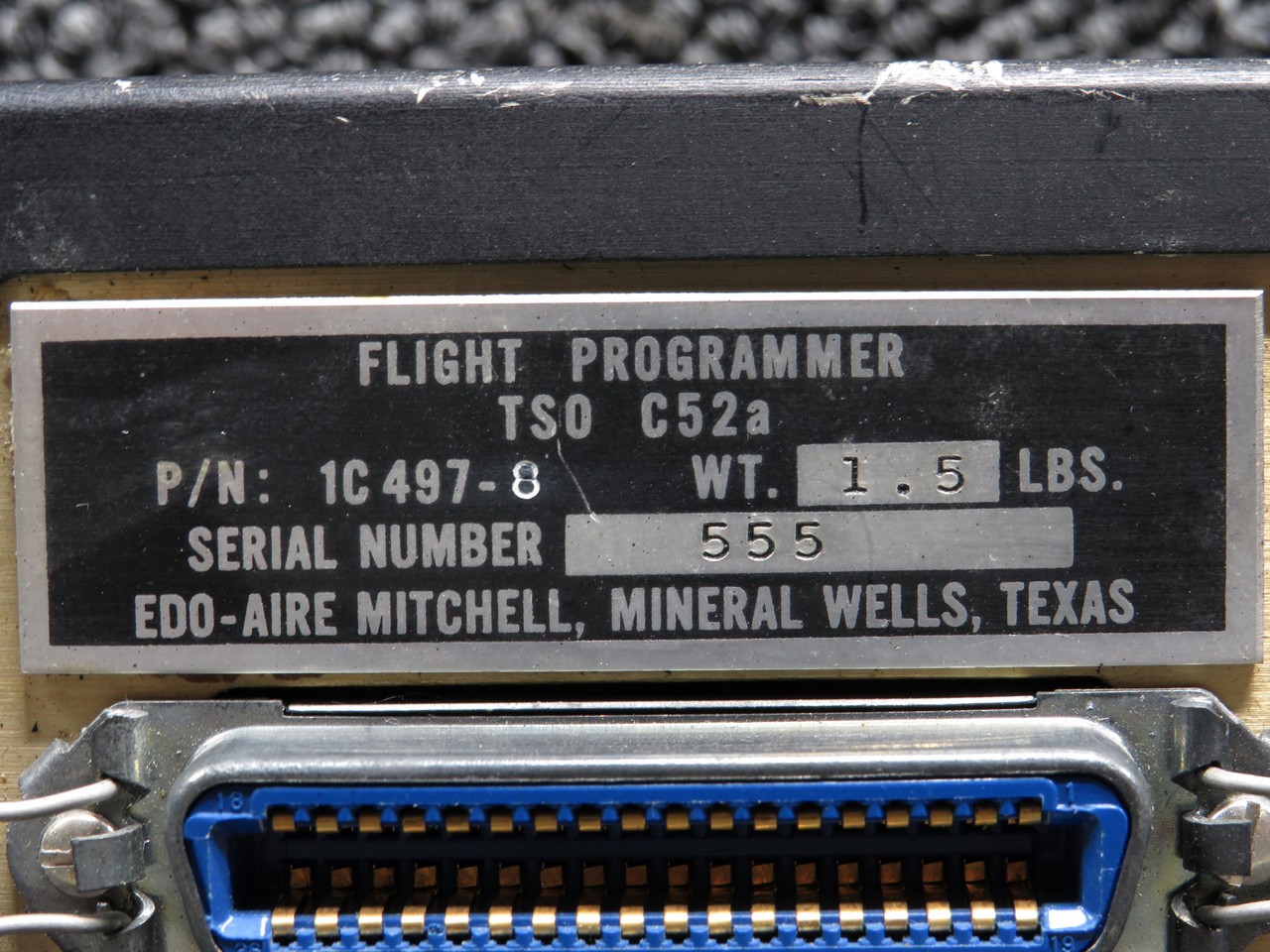 1C-497-8 Edo-Aire Mitchell Century IV Flight Programmer Unit (14-28V)