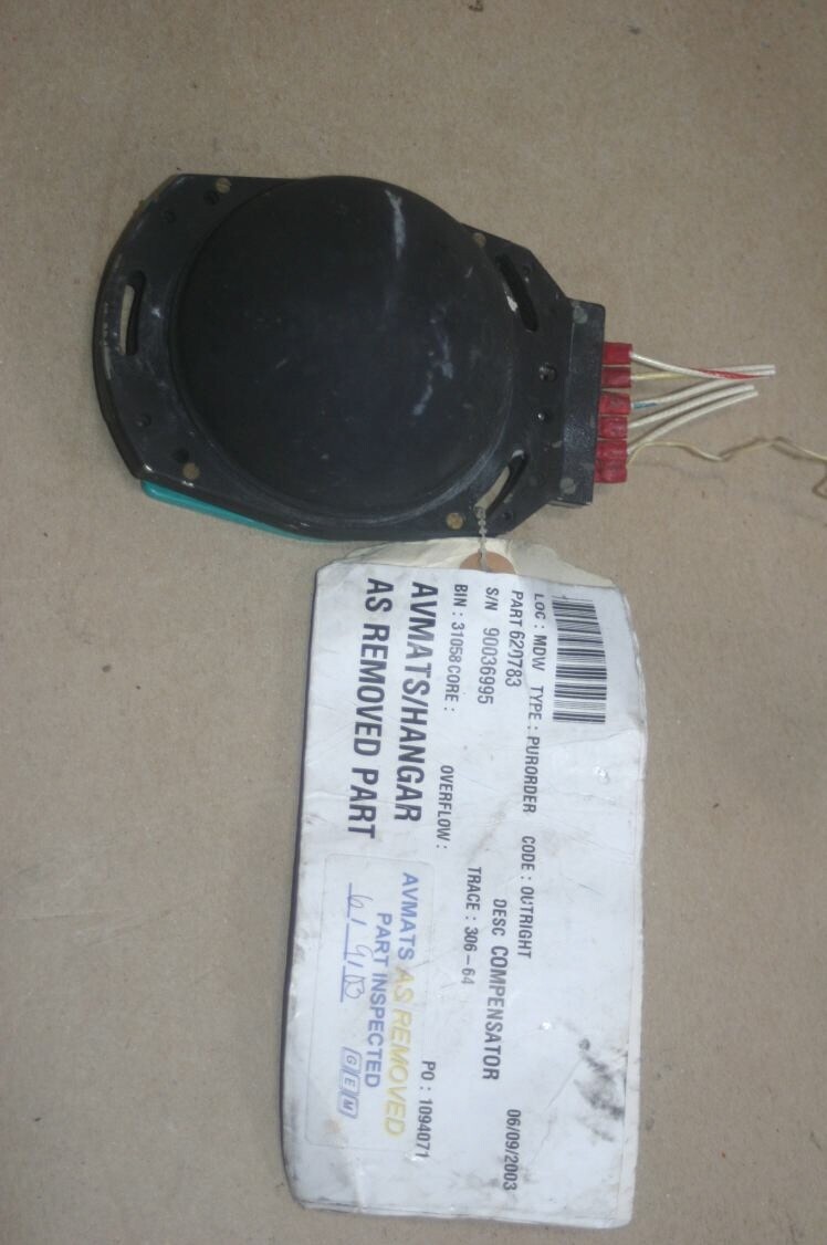 Honeywell Sperry 620783 Compensator unit as removed Compensation CS-211