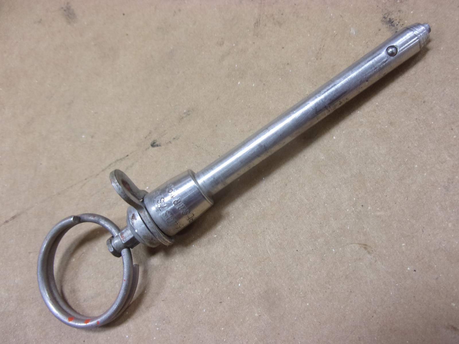 Avdel Quick Release Positive Ball Lock Pin 1/4 x 1 7/8″ Grip Loc Push Pull Easy