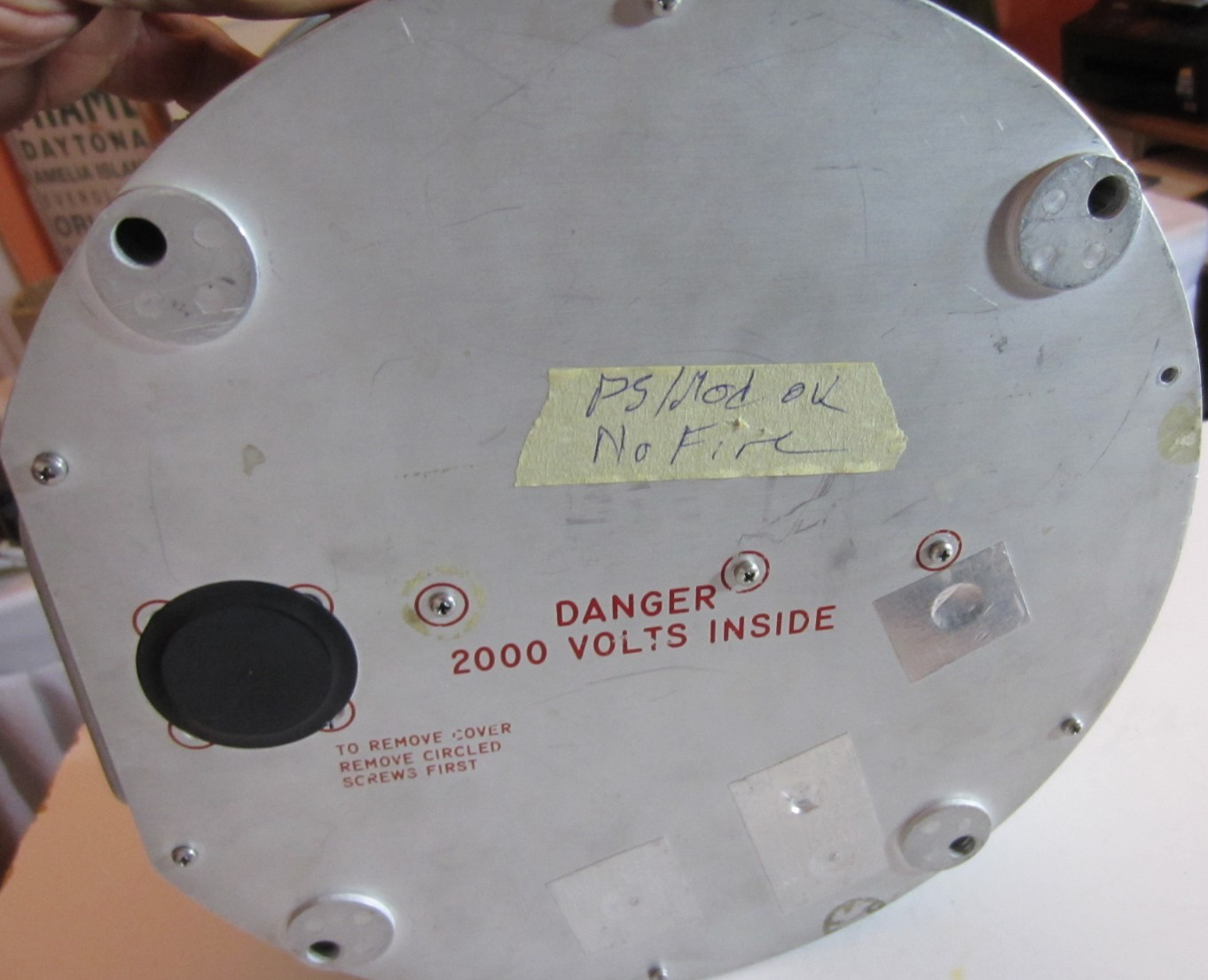 RADAR RCA RTA-1002 P/N MI 585264-1 FOR PARTS AS PICTURED COMPLETE