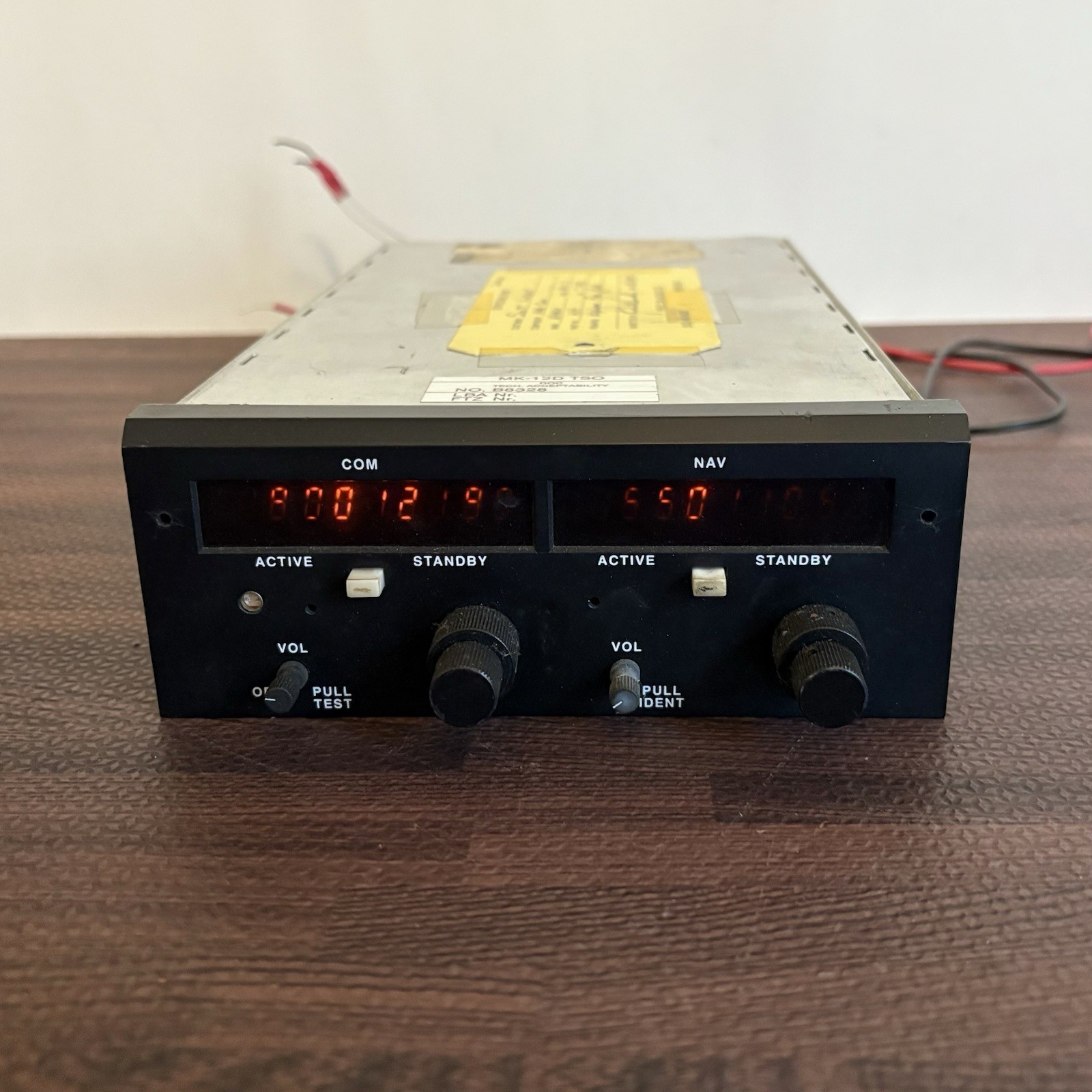 NARCO MK 12D 14 Volt With Glideslope – Not Tested